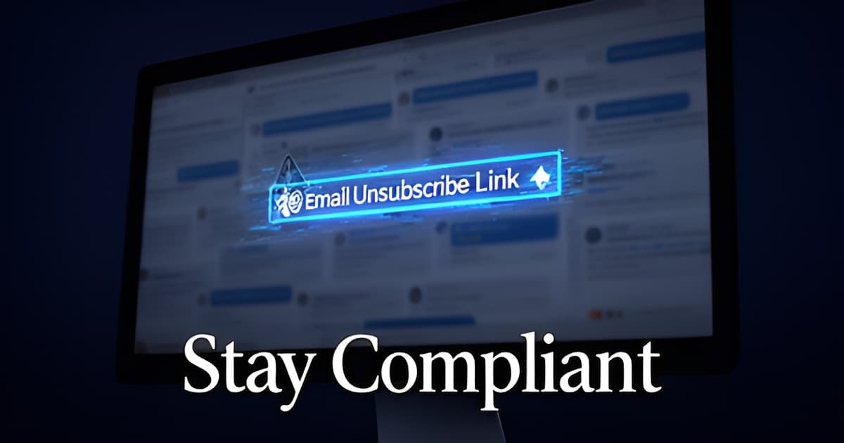Email Unsubscribe Law Requirements and Opt Out Compliance